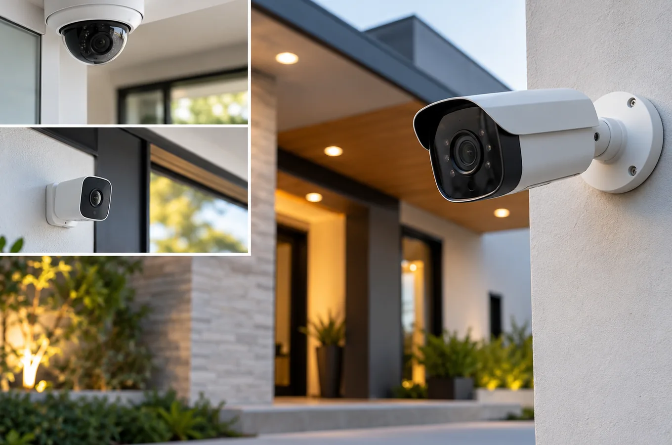 Example of cameras & smart tech installations